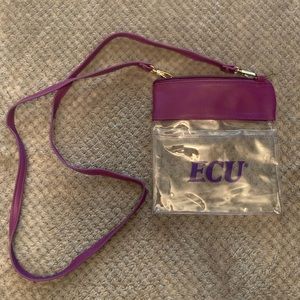 NWOT ECU CLEAR BAG
